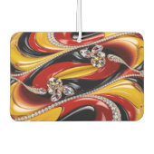 Luchtverfrissers voor auto's met Belgisch kleureno Luchtverfrisser (Voorkant)