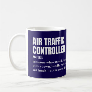 Luchtverkeersleider - Definitie koffiebeker Koffiemok
