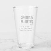 luchtverkeersleider-definitie van vluchtcontrole glas (Achterkant)