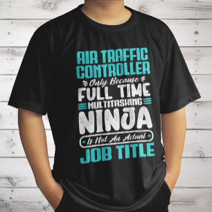 Luchtverkeersleider Functie Titel Beroep Grappig T-shirt