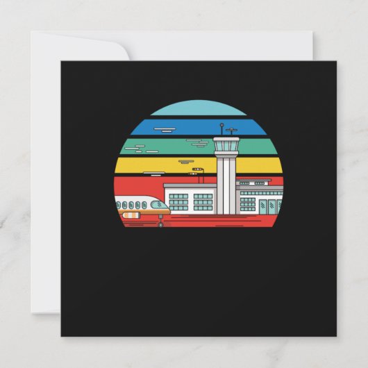 Luchtverkeersleider in  kaart (Voorkant)