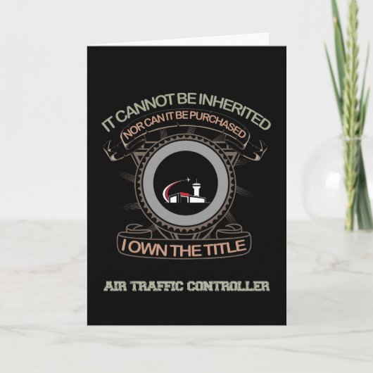 Luchtverkeersleider Kaart (Voorkant)