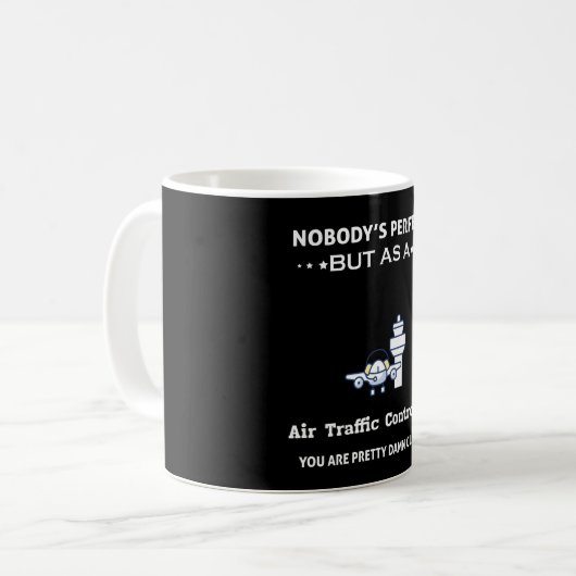 Luchtverkeersleider Koffiemok (Voorkant links)