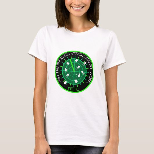 Luchtverkeersleider T-shirt (Voorkant)
