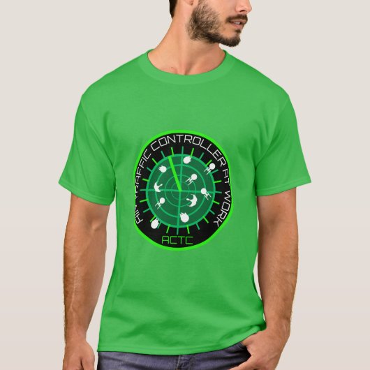 Luchtverkeersleider T-shirt (Voorkant)
