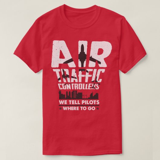 Luchtverkeersleider T-shirt (Design voorkant)