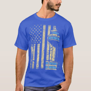 Luchtverkeersleider TorenVliegtuigen Lucht ruimte T-shirt