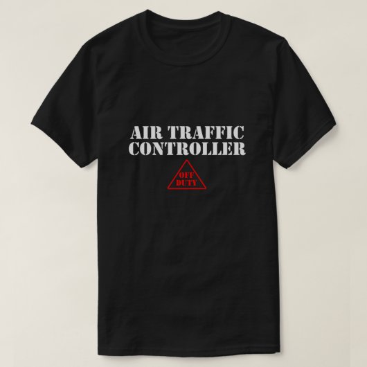 Luchtverkeersleiders airfield Flight Controller T-shirt (Design voorkant)