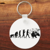 Luchtverkeersleiders geven towerbesturing sleutelhanger (Voorkant)