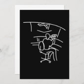 Luchtverkeersleiders loopbaan Art Aviati Kaart (Voorkant / Achterkant)