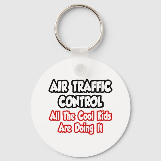Luchtverkeersleiding...Alle Kinderen Sleutelhanger (Voorkant)