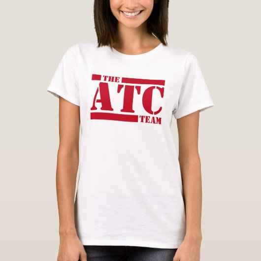 Luchtverkeersleiding ATC-Team T-shirt (Voorkant)