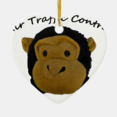 Luchtverkeersleiding Keramisch Ornament (Voorkant)