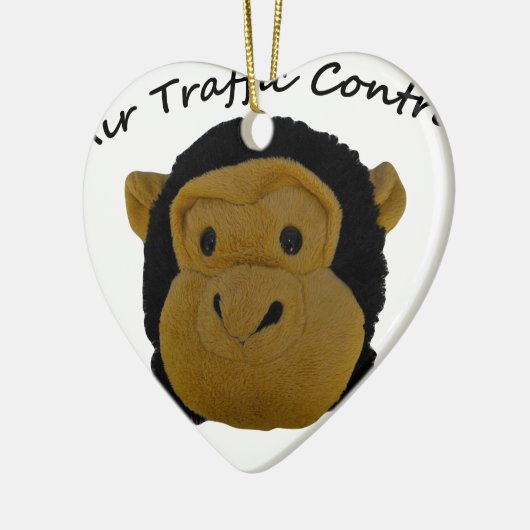 Luchtverkeersleiding Keramisch Ornament (Links)