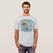 Luchtverkeersleiding op zijn best funny shirt (Voorkant volledig)