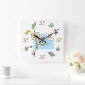 Luchtverkeersleidingskabel Vierkante Klok (Huis)