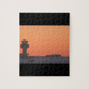 Luchtverkeersleidingtoren_Militair Vliegtuig Legpuzzel