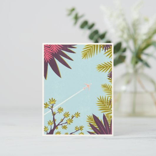  luchtvervoer briefkaart (Staand voorkant)