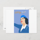  luchtvervoer briefkaart (Voorkant / Achterkant)