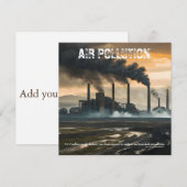 Luchtvervuiling (2023) Kaart (Voorkant / Achterkant)