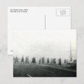 Luchtvervuiling evenement, Salt Lake City, UT Smog Briefkaart (Voorkant / Achterkant)