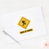 luchtverzachting ronde sticker (Envelop)