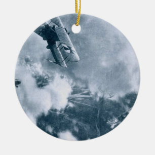 Luchtvesting aan het Westerne front, de Eerste Wer Keramisch Ornament