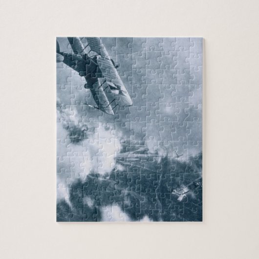 Luchtvesting aan het Westerne front, de Eerste Wer Legpuzzel (Verticaal)