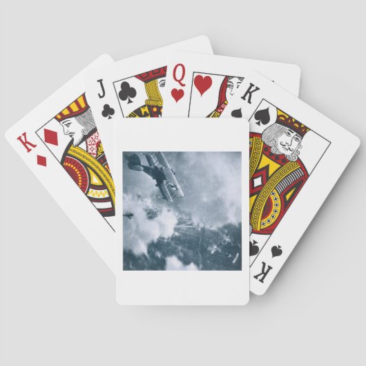 Luchtvesting aan het Westerne front, de Eerste Wer Pokerkaarten (Achterkant)