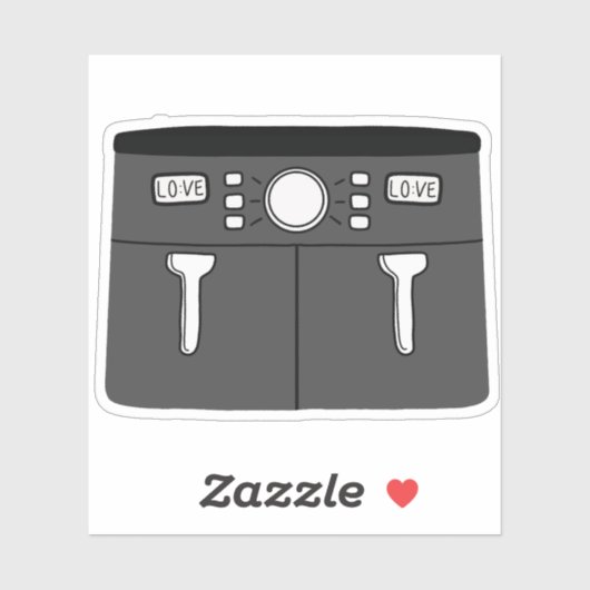 Luchtveter Sticker (Vel)