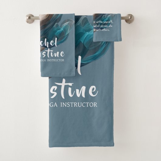 Luchtvliegen Air Yoga Instructeur Pilates Fitness Bad Handdoek (Insitu)