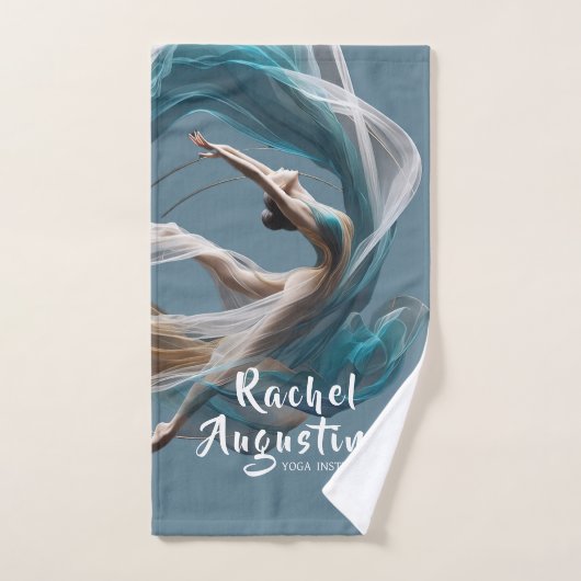 Luchtvliegen Air Yoga Instructeur Pilates Fitness Bad Handdoek (Handdoek)