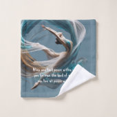 Luchtvliegen Air Yoga Instructeur Pilates Fitness Bad Handdoek (Wasdoekje)