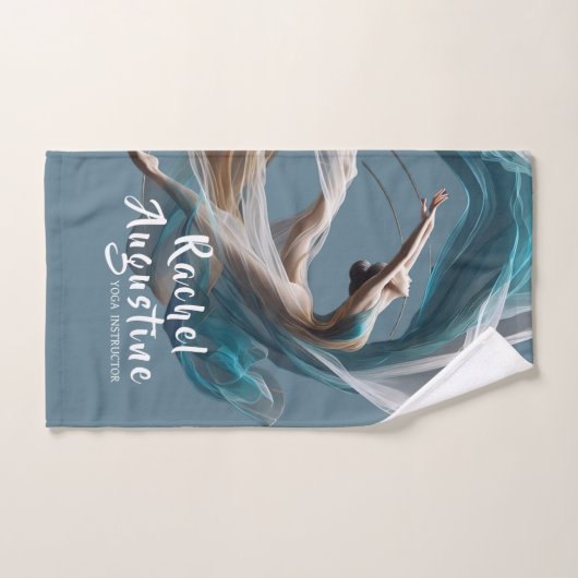 Luchtvliegen Air Yoga Instructeur Pilates Fitness Bad Handdoek (Handdoek)