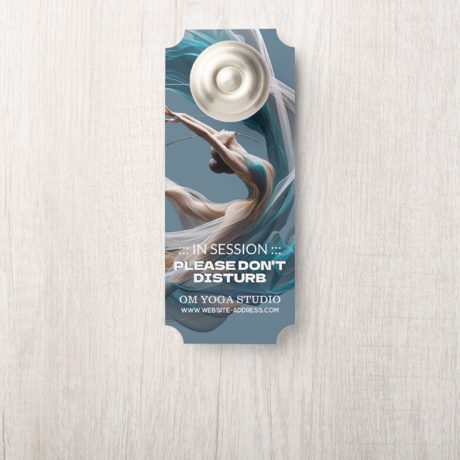 Luchtvliegen Air Yoga Instructeur Pilates Fitness Deurhanger (Op knop)