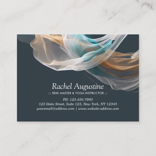 Luchtvliegen Air Yoga Instructeur Pilates Fitness Kortingskaartje (Achterkant)