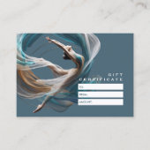 Luchtvliegen Air Yoga Instructeur Pilates Fitness Kortingskaartje (Voorkant)