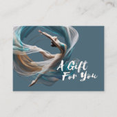 Luchtvliegen Air Yoga Instructeur Pilates Fitness Kortingskaartje (Voorkant)