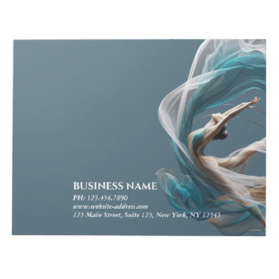 Luchtvliegen Air Yoga Instructeur Pilates Fitness Notitieblok