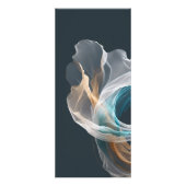 Luchtvliegen Air Yoga Instructeur Pilates Fitness Reclamekaart (Achterkant)