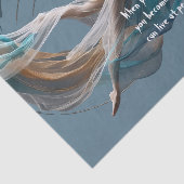 Luchtvliegen Air Yoga Instructeur Pilates Fitness Tissuepapier (Detail)