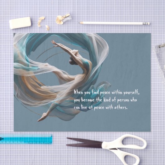 Luchtvliegen Air Yoga Instructeur Pilates Fitness Tissuepapier (Craft)