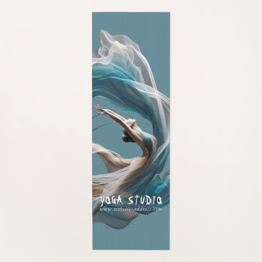 Luchtvliegen Air Yoga Instructeur Pilates Fitness Yogamat (Voorkant)