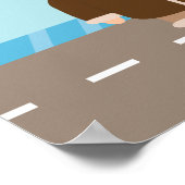 Luchtvliegtuig Birthday Party Banner Aviator Boy Poster (Hoek)