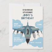 LUCHTVLIEGTUIG VLIEG VERJAARDAG KAART (Voorkant)