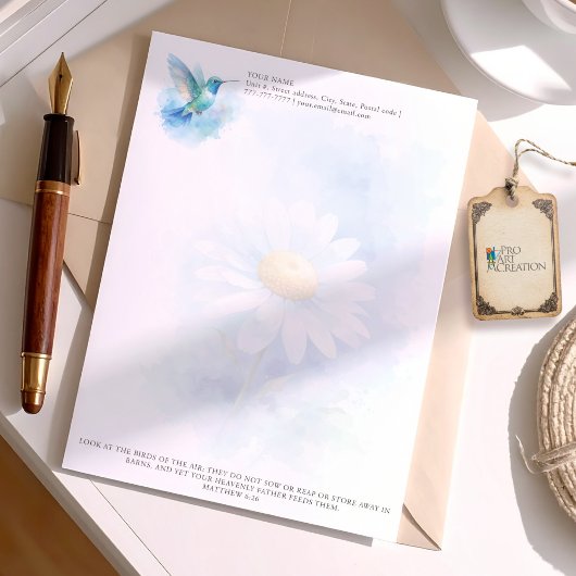 Luchtvogels Briefhoofd