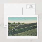 Luchtwater Uitzicht van snoepjes die in de zon dro Briefkaart (Voorkant / Achterkant)