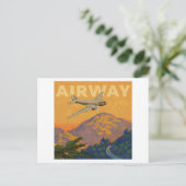 Luchtweg Briefkaart (Staand voorkant)