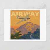 Luchtweg Briefkaart (Voorkant)