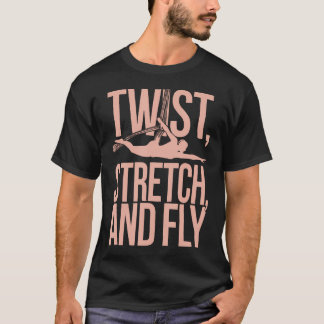 Luchtyoga Oefening Zen Luchtyoga Instructrice T-shirt